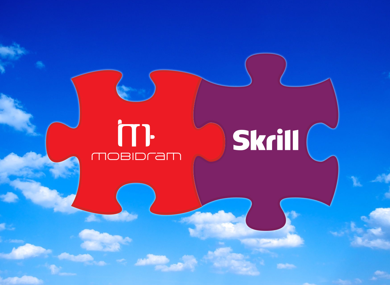MobiDram-Skrill-parnership